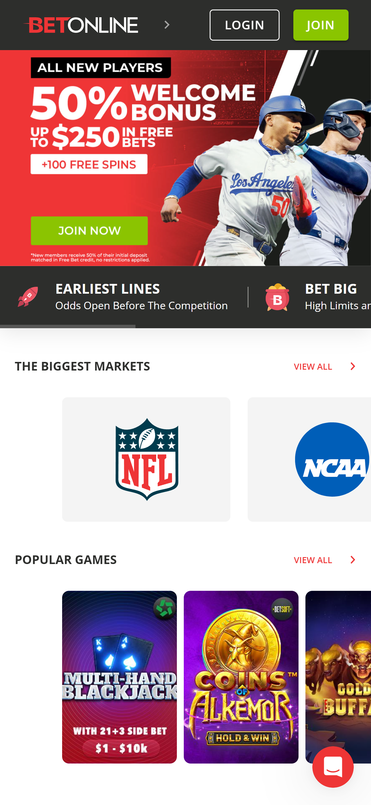 BetOnline Casino